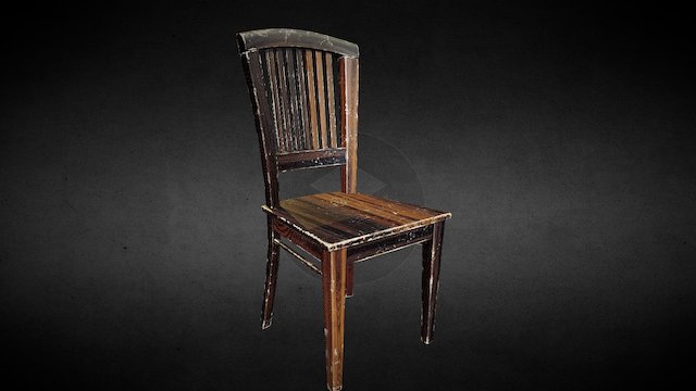 Old Chair 3D Model