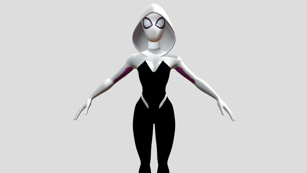 Spider Gwen Anime Style