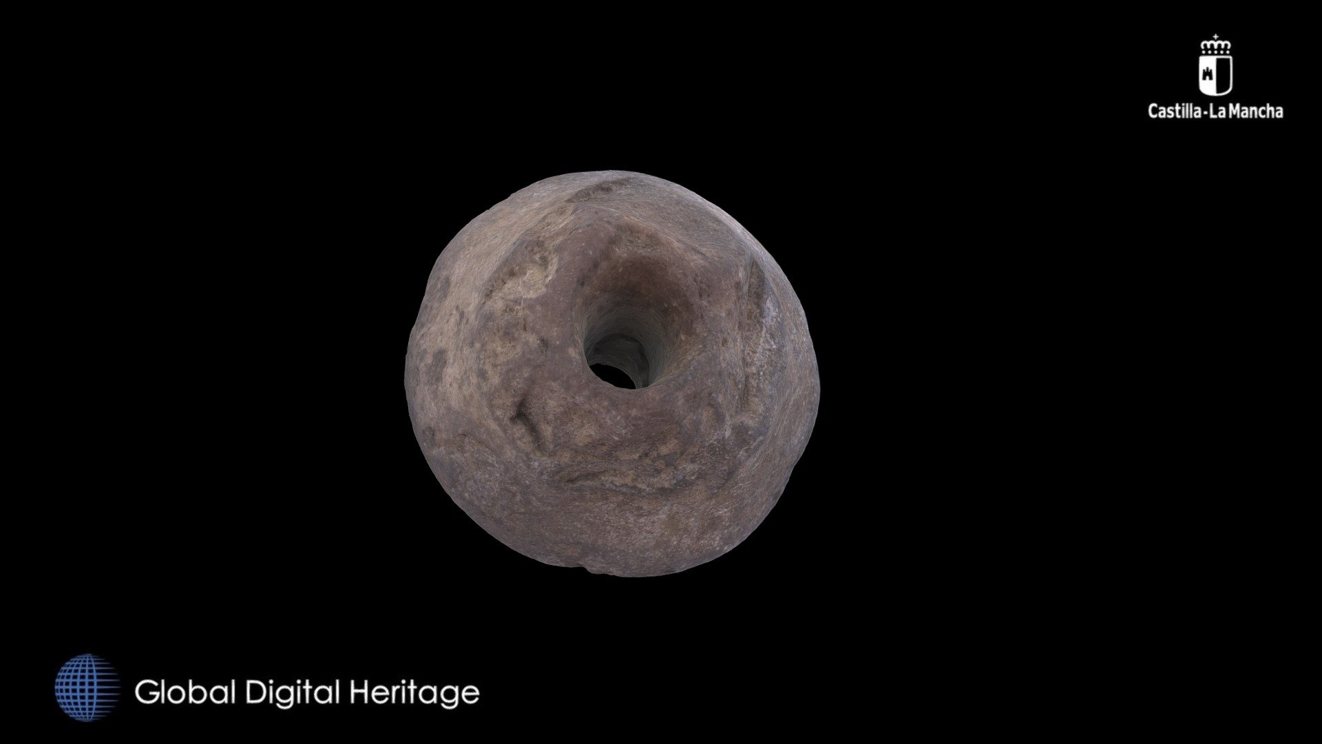 Clay spindle whorl, Alarcos, Ciudad Real