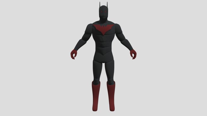 DC Comics Batman Do Futuro 3D Model