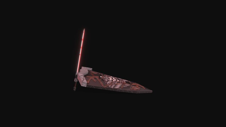 Sword and Shield 3D Model