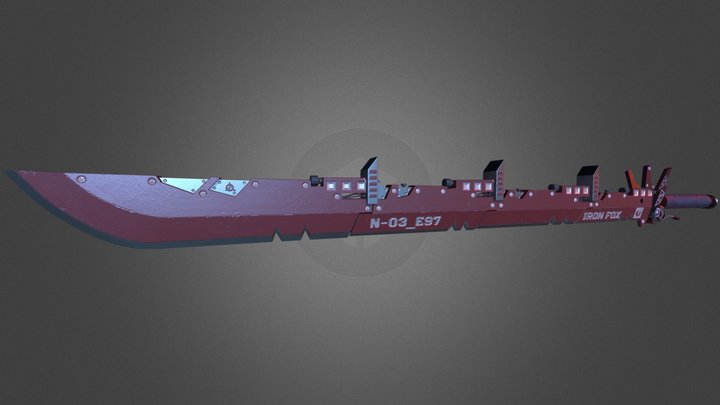 Iron Fox Blade 3D Model