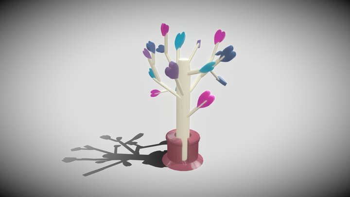 Crystal tree - Nieves Manuel / Grupo 04 3D Model