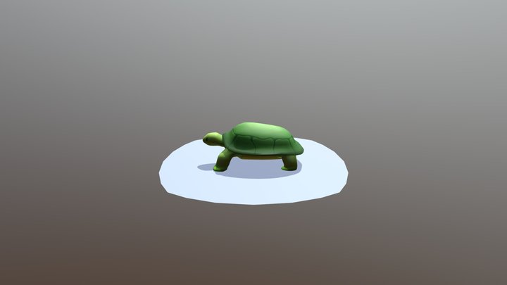 Good Boy Tortoise 3D Model
