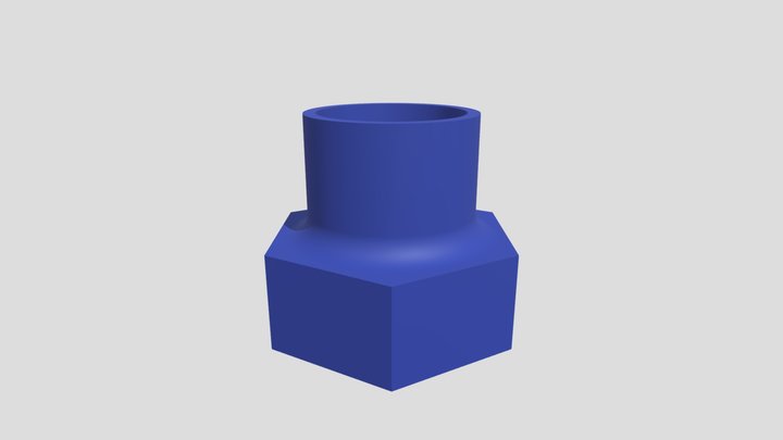Двигатель На Сжатом Воздухе 3D Model