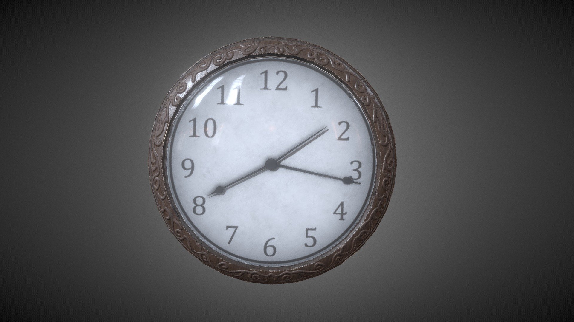 Vintage Wall Clock - Buy Royalty Free 3D model by FordVFX [6c41d71 ...