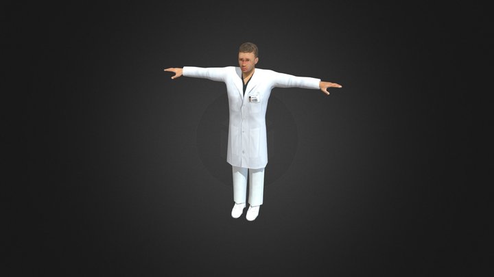 Doutor/Doctor 3D Model