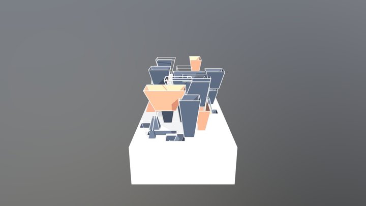 Spaces and voids 3D Model