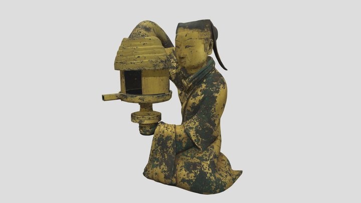 中国长信宫灯 3D Model