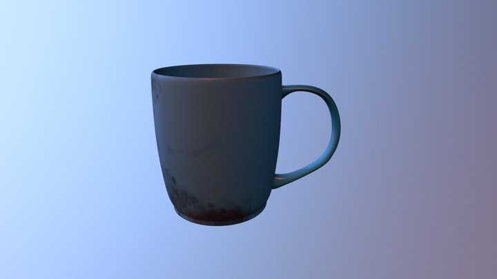 Diner Mug 3D Model