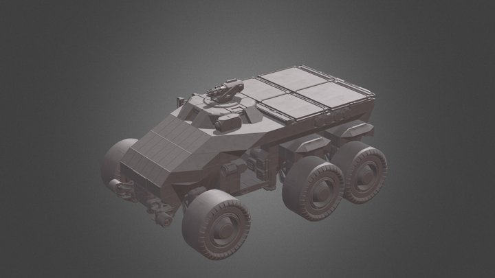 Space Engineers: Orca Rover 3D Model