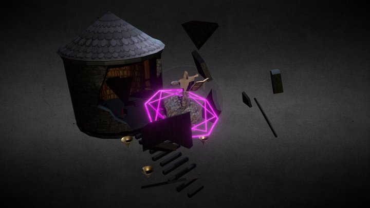 Final Dioroma ノ┬─┬ノ ︵ ( \o°o)\ 3D Model