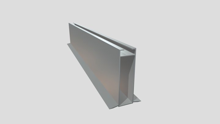 TRILHO FLAT -  HS-FLAT 3D Model