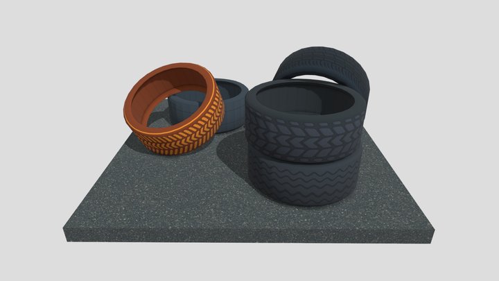 Tires 3D Model