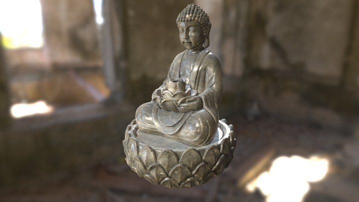 Buddha Statue 3D Model