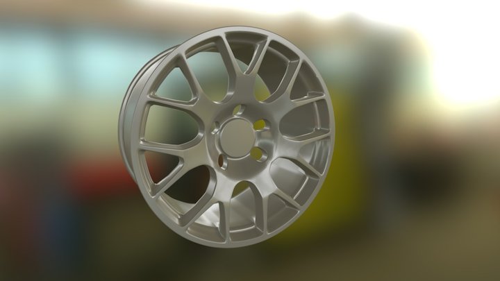 Wheel_02 3D Model