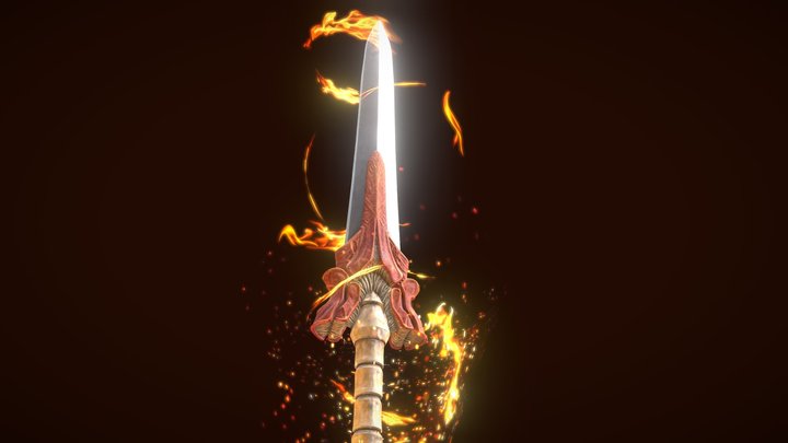 Onimusha - Enryu Sword 3D Model