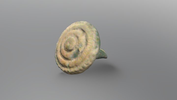 Scan Clay Stamp 04 3D Model
