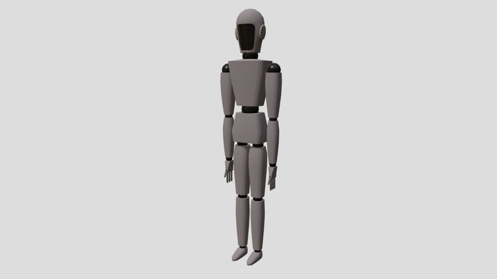 Humanoid 3D Model