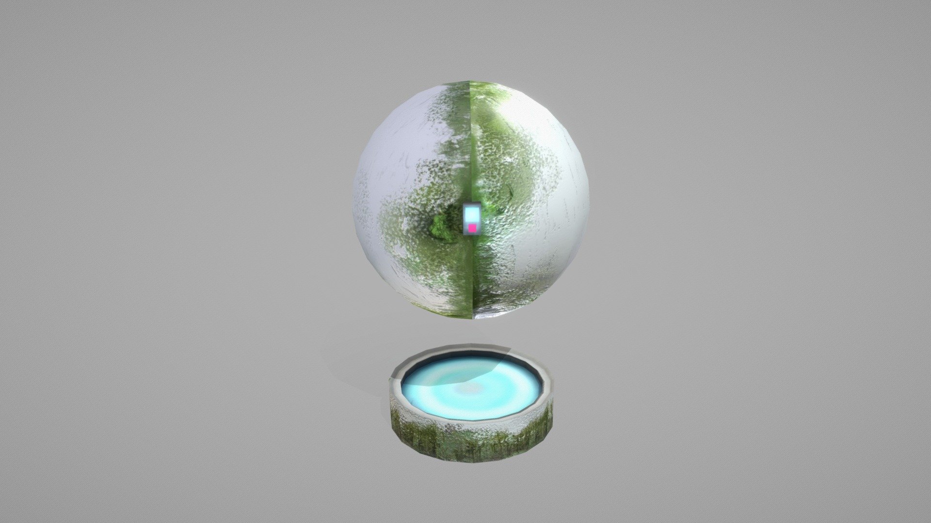 Mossy Spherical Container