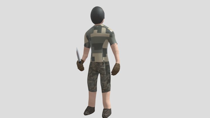 new character fbx export 3D Model