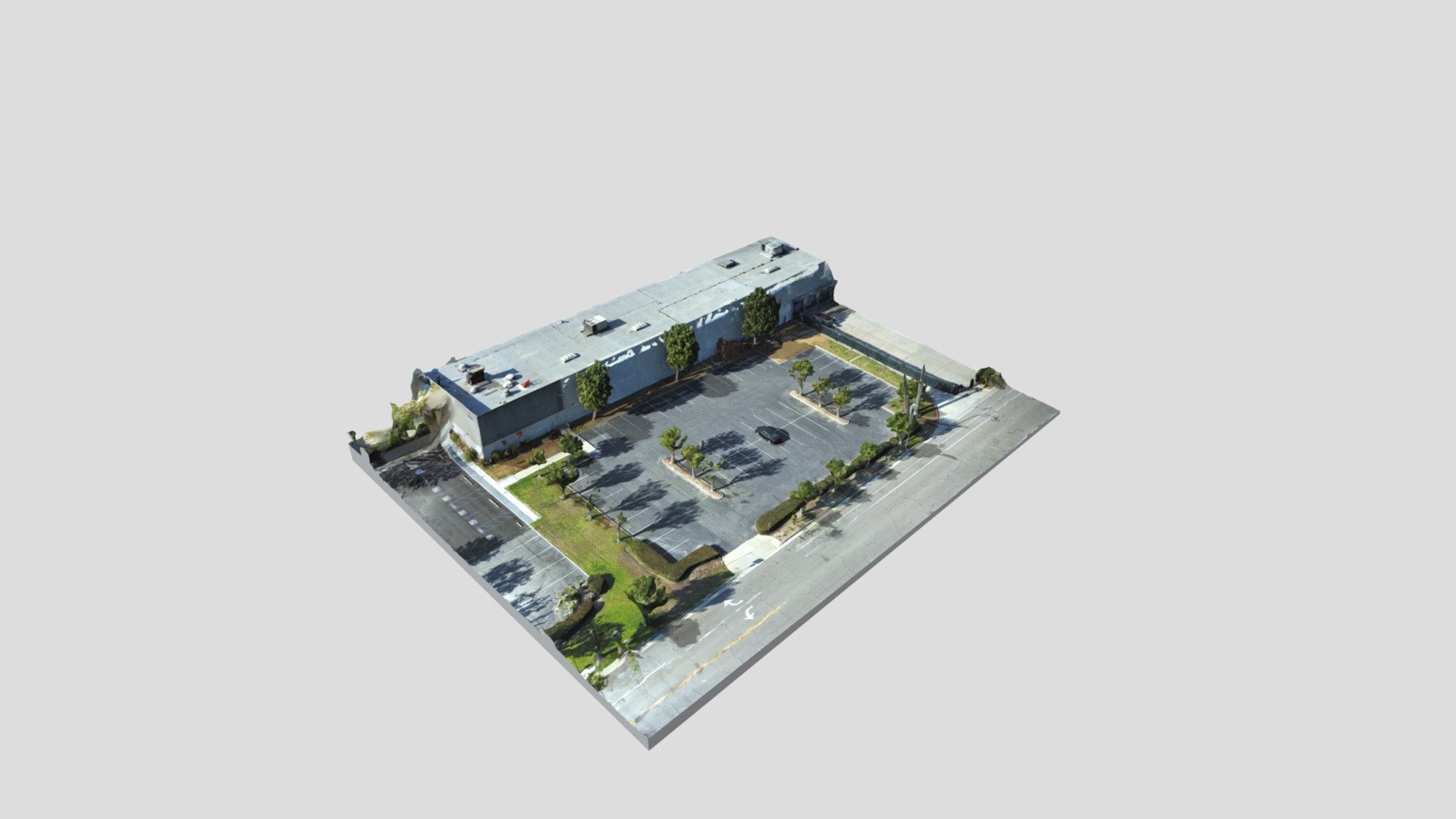 Parking Lot - Drone Photogrammetry