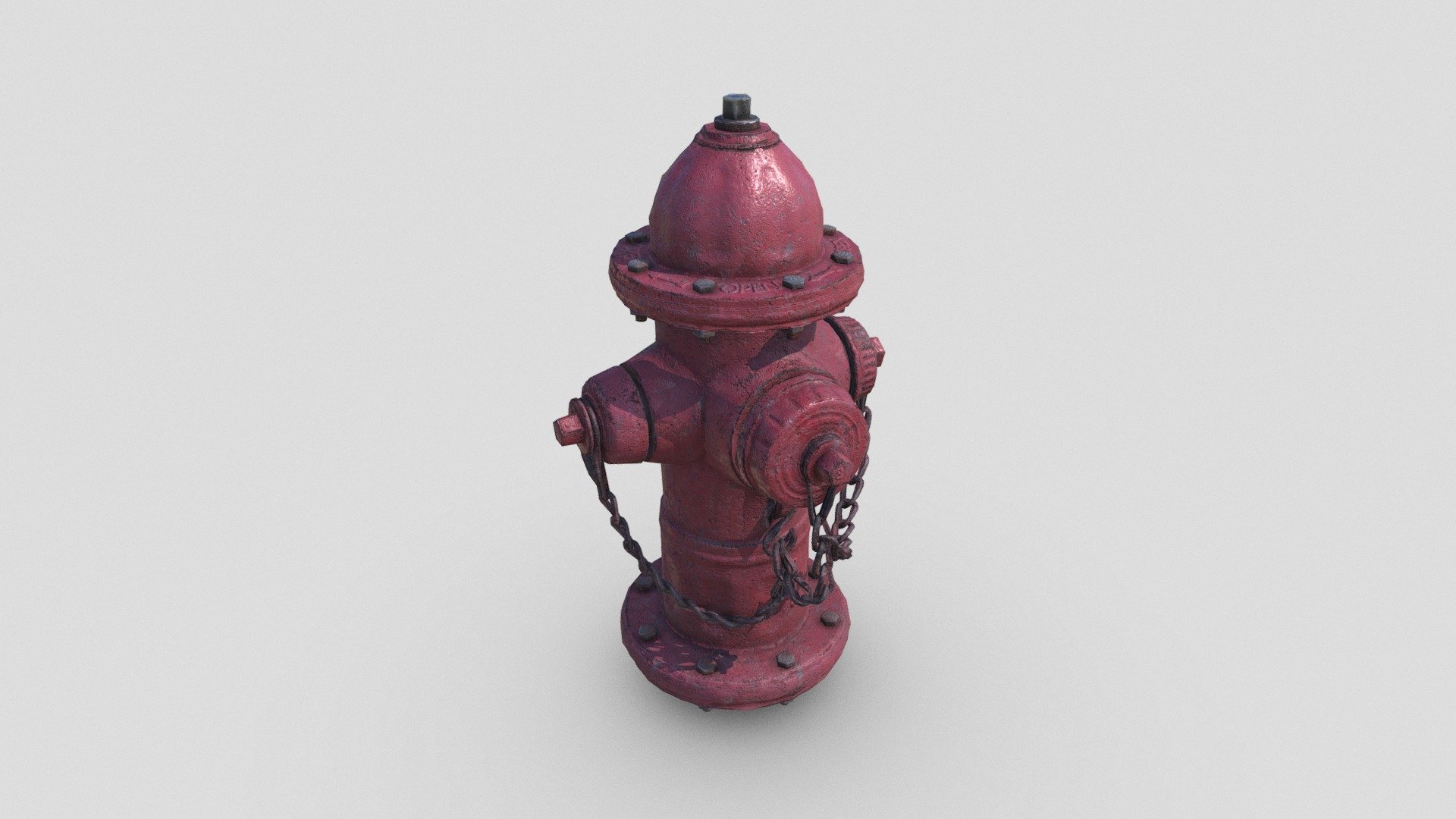 Fire Hydrant LOD0,LOD1,LOD2,LOD3 and LOD4