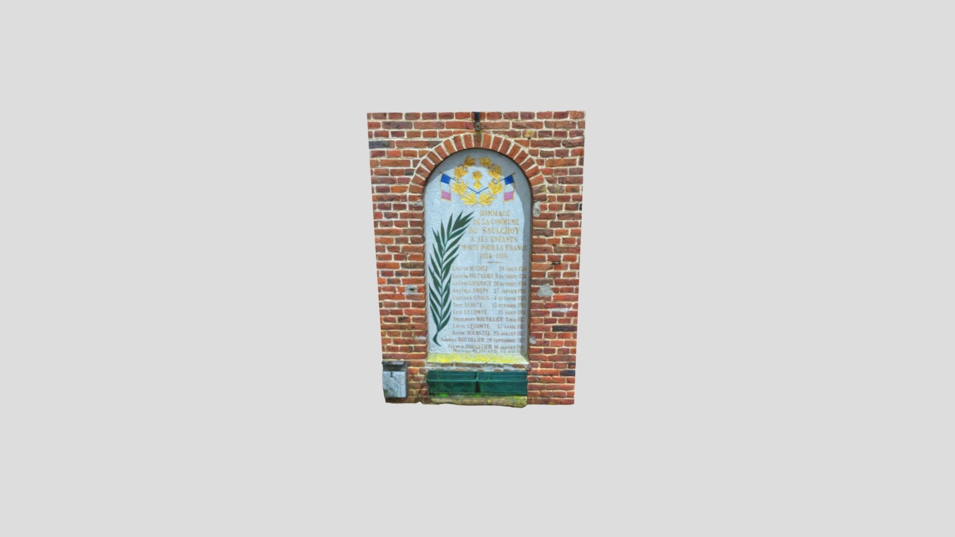Monument aux morts - Le saulchoy