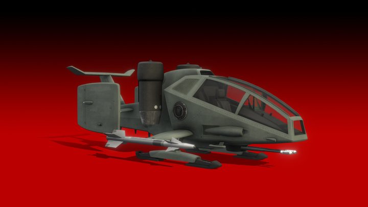61JTF Warhawk 3D Model