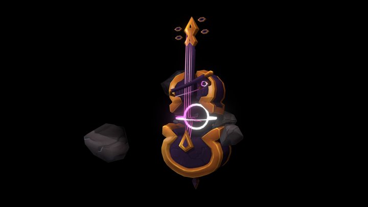 Black Hole Contrabass - Weaponcraft 3D Model
