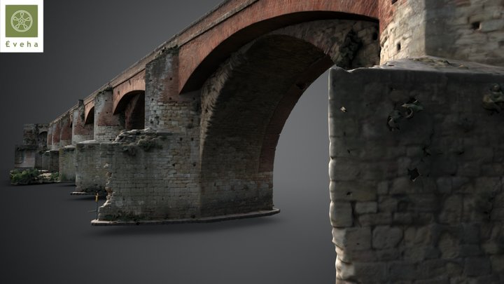 Albi (81), Pont Vieux 3D Model