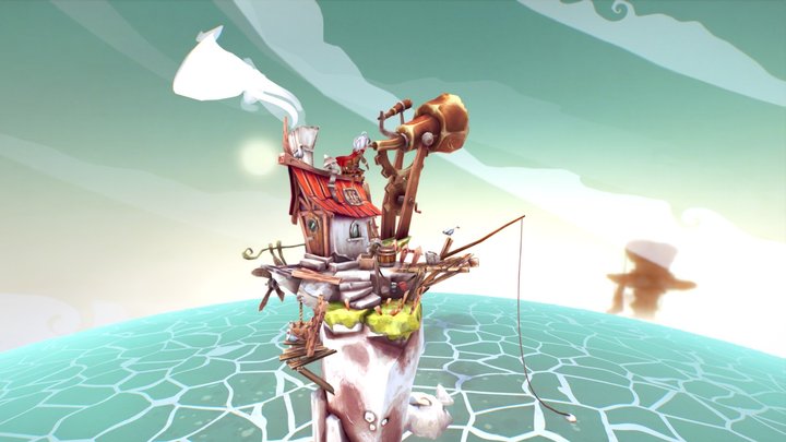 Milo's Island - Scene 1 3D Model