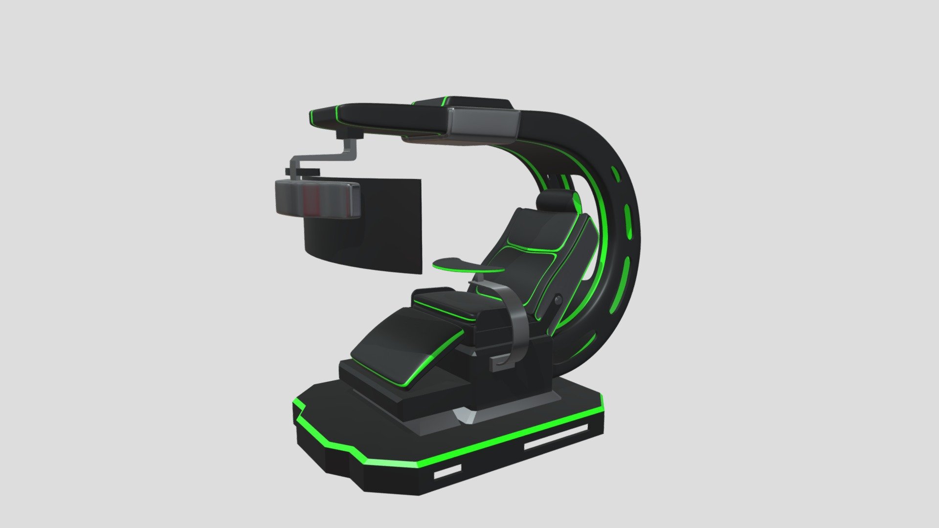 Modern Gamming Chair - 3D model by Ulul Albab (@ululalbab) [6c4d20c ...