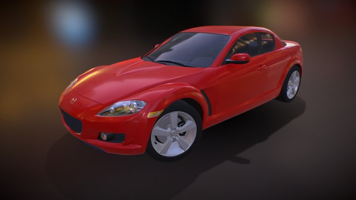 Mazda RX8 3D Model