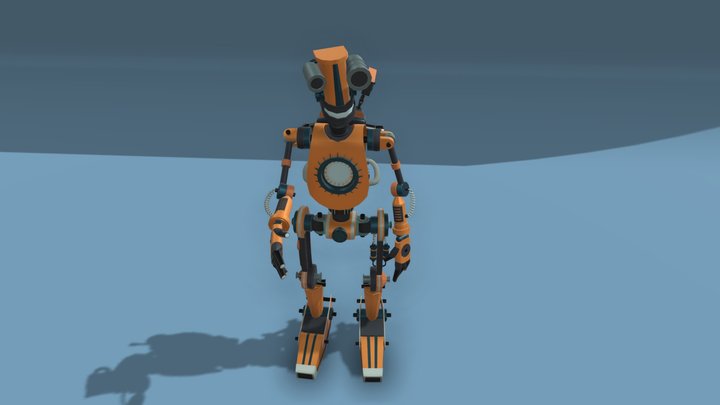 Mr.Robbo (draft) 3D Model