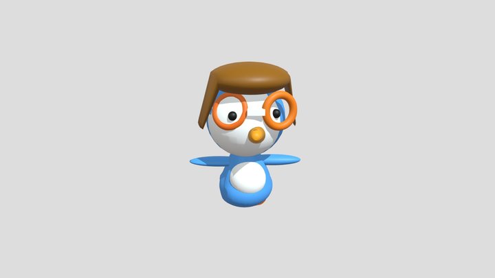 пороро 3D Model