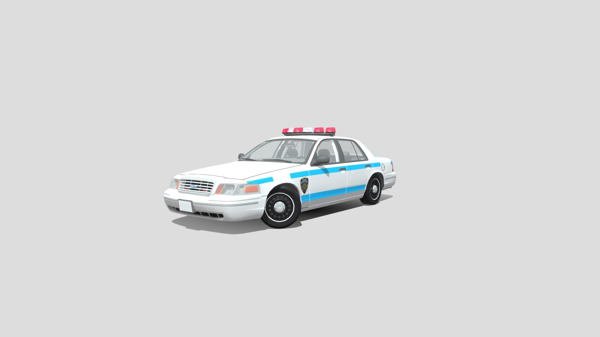 Ford Crown Victoria- Police - Download Free 3D model by David_Holiday ...