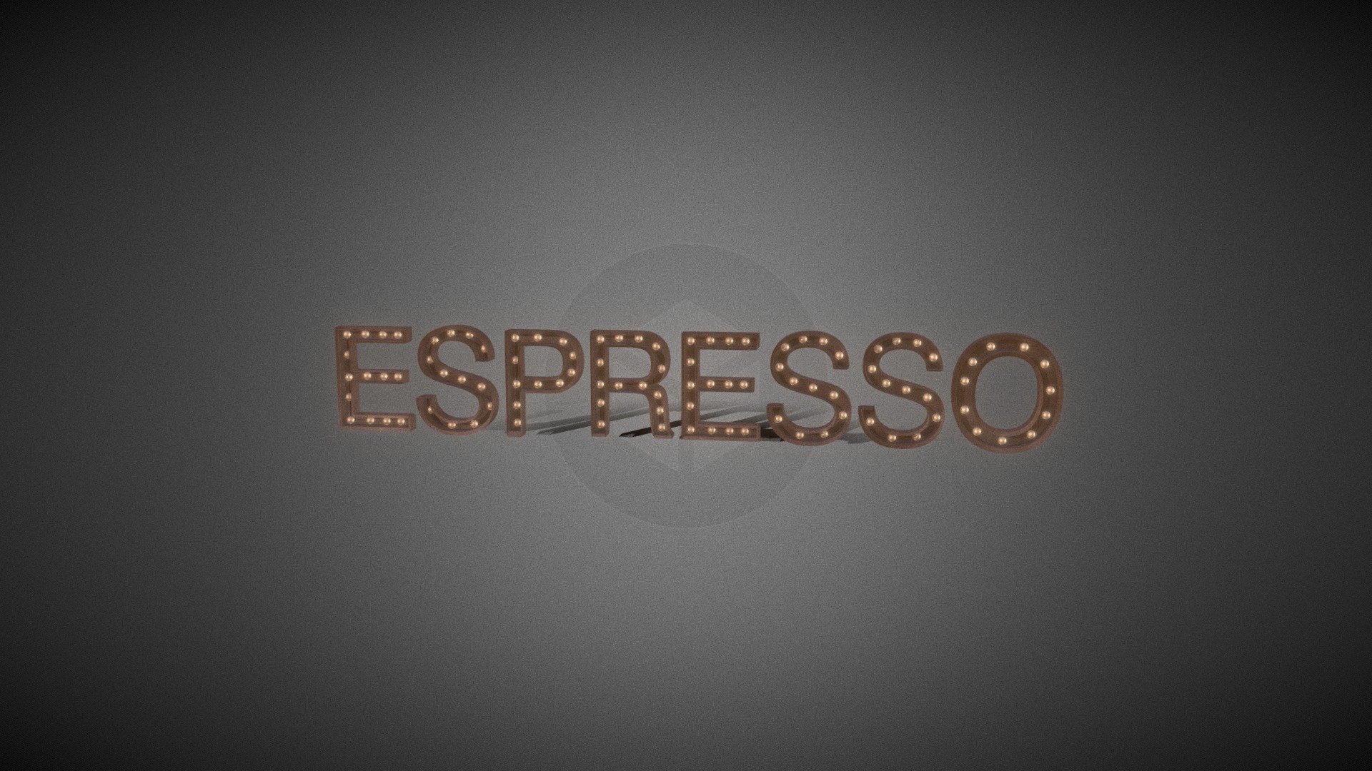 Espresso Light/Sign Download Free 3D model by dro (drolavellan