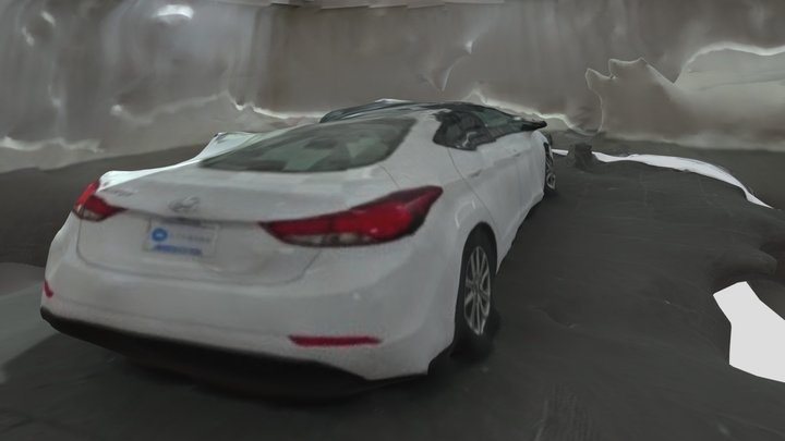 Hyundai Elantra 2015 Bad Scan 3D Model