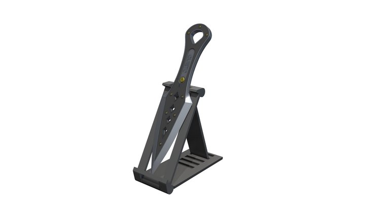Wraith Kunai Knife P Fbx 3D Model