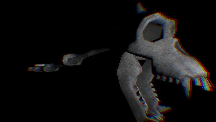Eel - Clouds Gorilla Horror 3D Model
