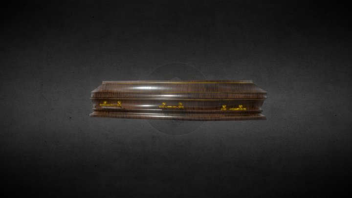 Italian Coffin 3D Model