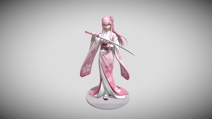 Zero Two Japanese-style kimono, kitana