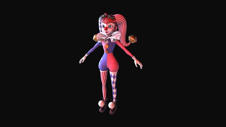 Loopy the Clown 3D Model