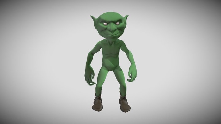 Goblin Idle 3D Model