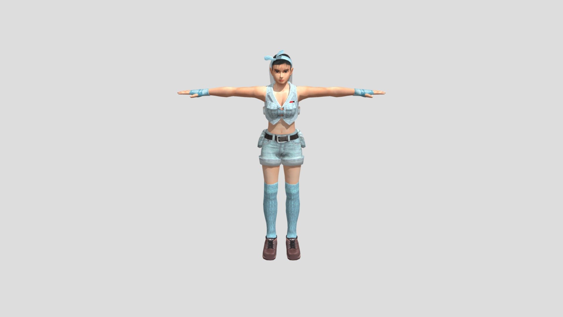 PlayStation 3 Tekken Tag Tournament HD Jun K 3D model by angel