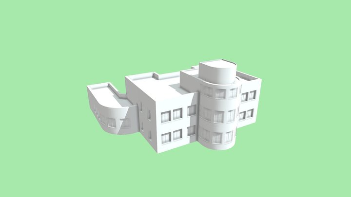 Torre de control 3D Model