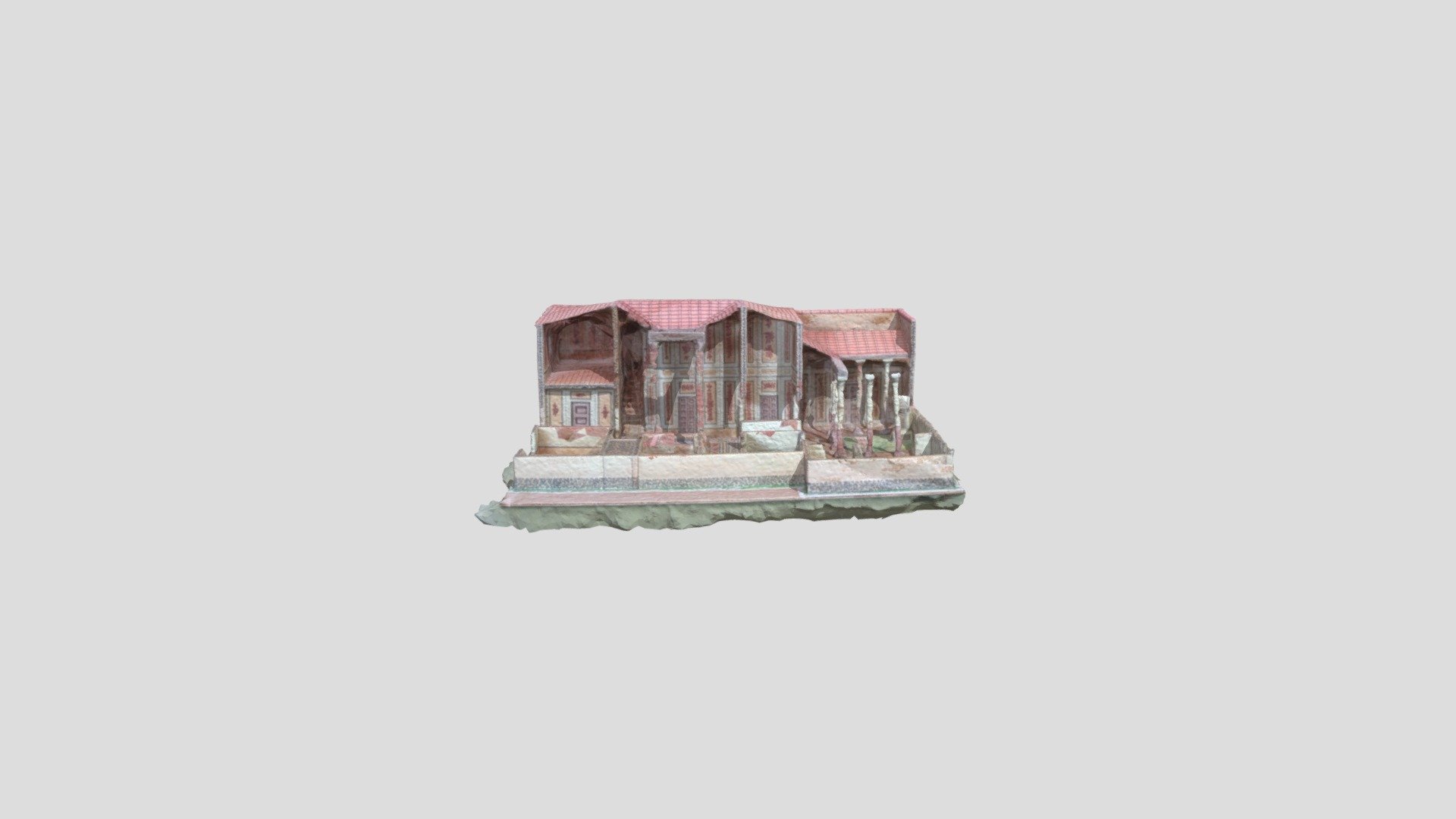 Domus romana - 3D model by axe0 [6c54d45] - Sketchfab