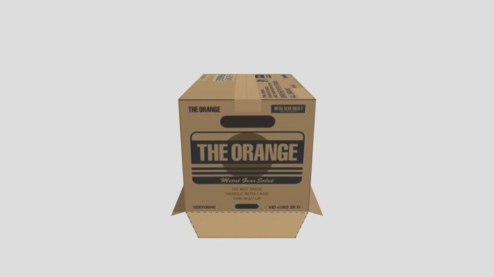 Caja Metal Gear 3D Model