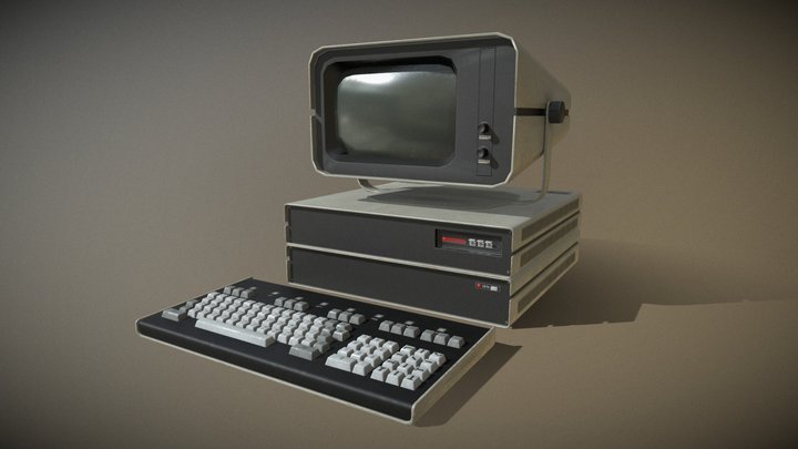 80s Soviet Computer 3D Model